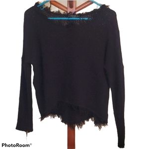 Generation Love Factory distressed sweate